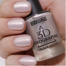 Лак для ногтей LUXVISAGE 3D Holographic , 715 Магический опал   